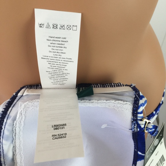 Ralph Lauren Tankini Set Size 8 - Picture 11 of 14